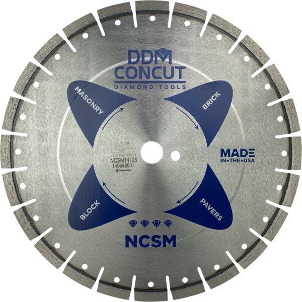 DDM NCSM Masonry Diamond Blade - Diamond Products